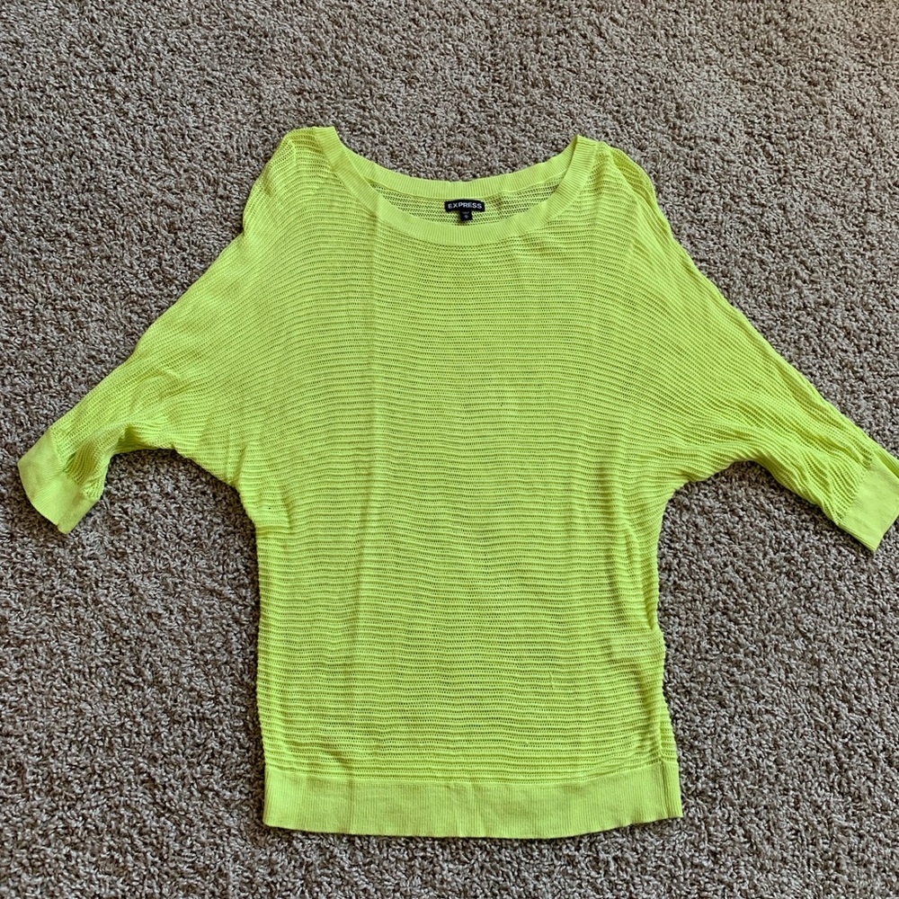 Neon Yellow Sweater